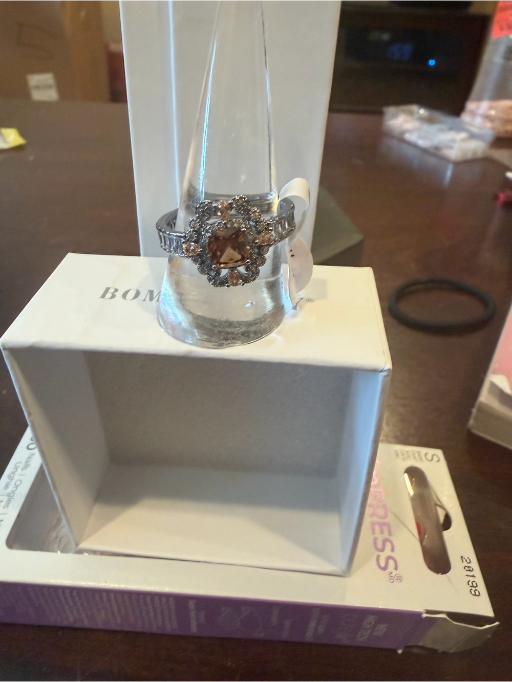 Smokey Topaz and Brown Tourmaline on Hematite